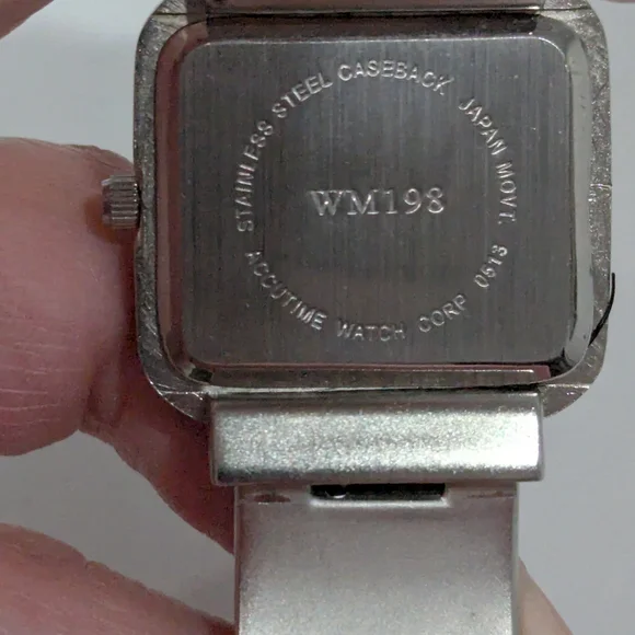 Accutime Silver & Pink Women's Watch - Picture 11 of 11